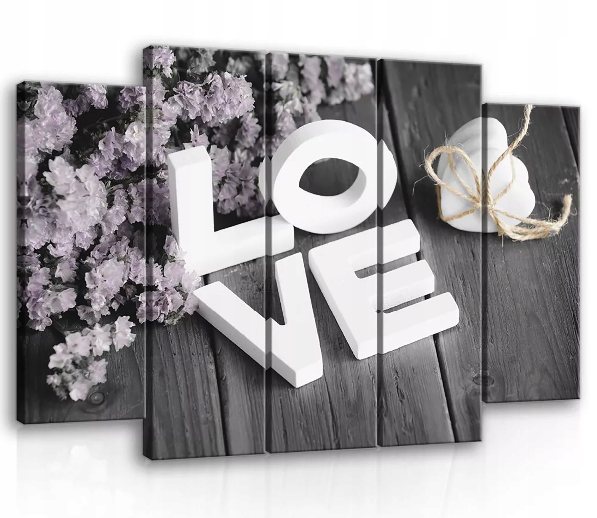 Obraz Na Plátne Canvas 150x100 Srdce Kvety Love