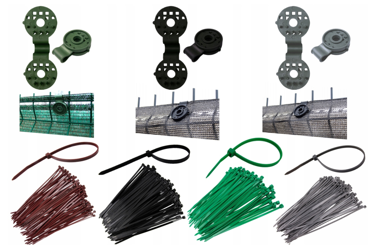 SIATKA CIENIUJĄCA MATA MASKUJĄCA NA PŁOT 1,5x10m 95% grafit GRAFITOWA Kształt Prostokątny