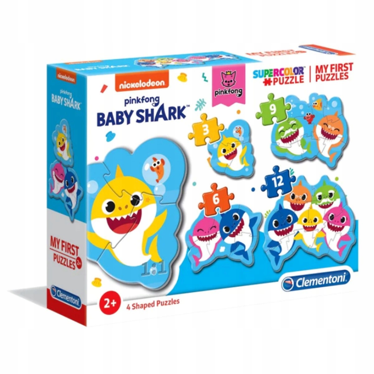 208289 CLEMENTONI MOJE PIERWSZE PUZZLE BABY SHARK