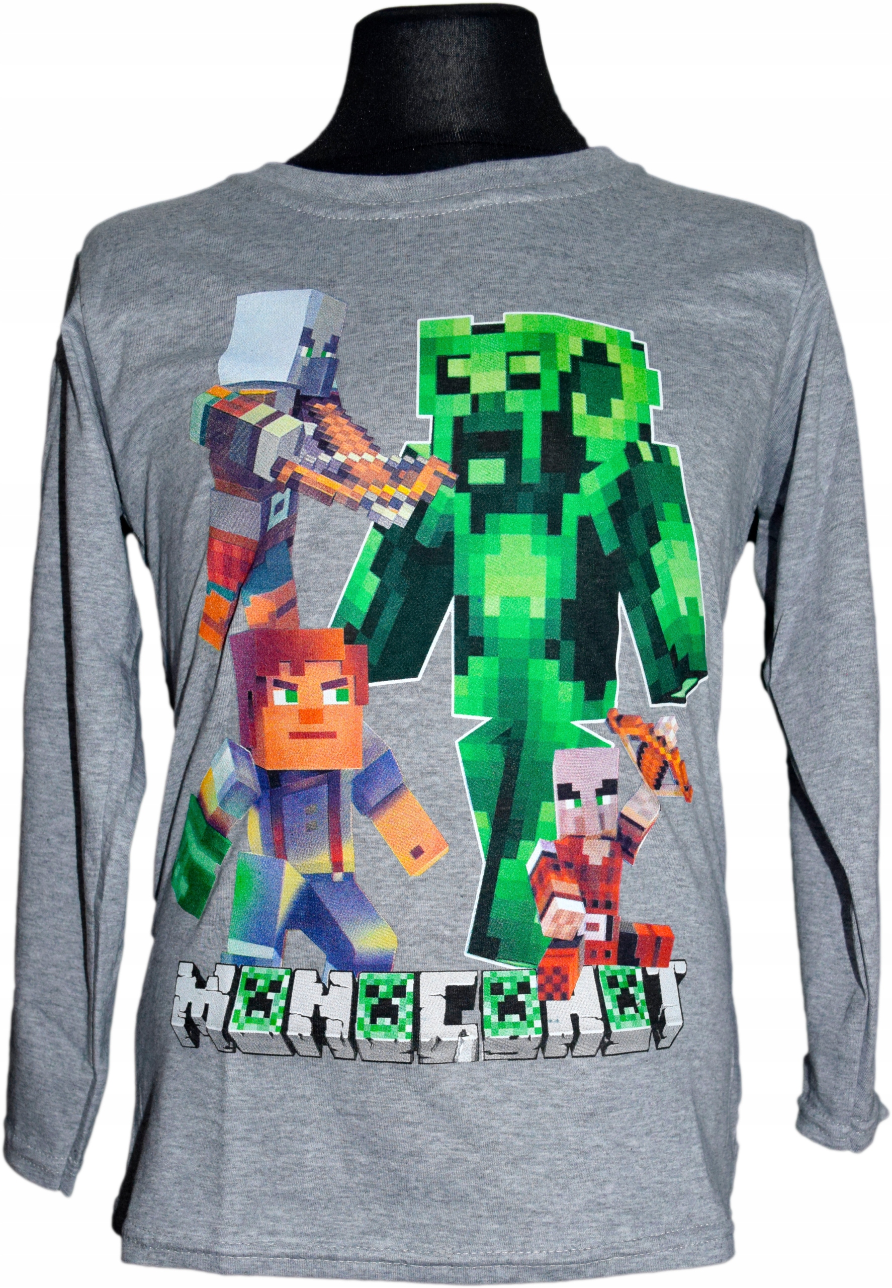 

Koszulka Minecraft Creeper Rycerz Bluzka 146