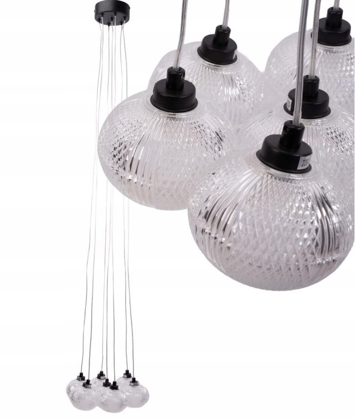 Lampa MS020-7CP Black