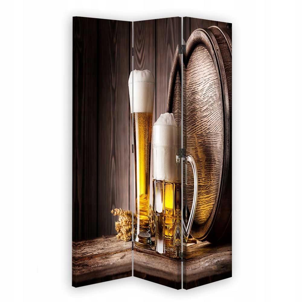 Dekorační Paraván Do Baru Pivo Sud 110x170