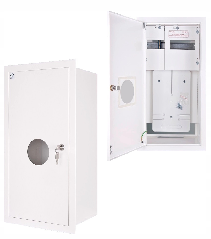 Elektrický podomítkový pultový rozvaděč T3F 11S, deska RW12