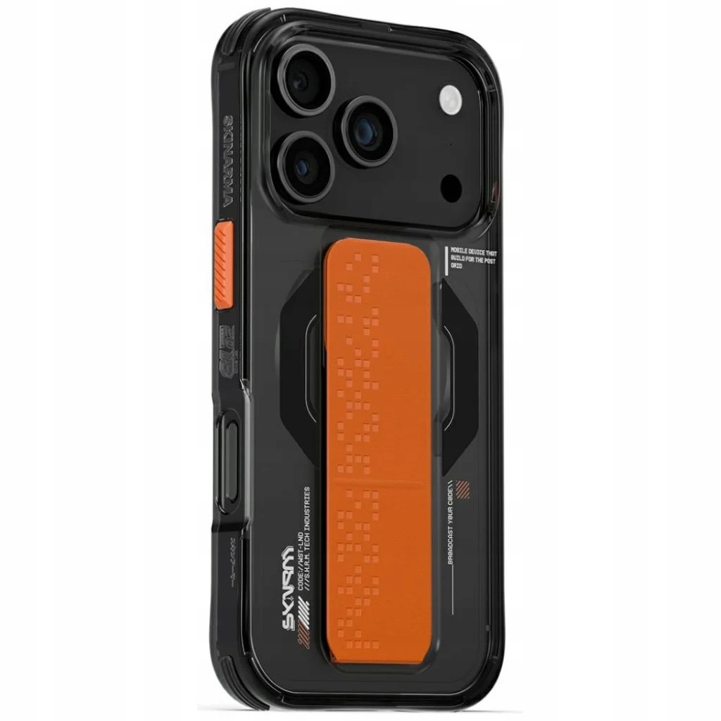 Etui magnetyczne Apple iPhone 17 Pro z podpórką, kompatybilne z Magsafe, czarne