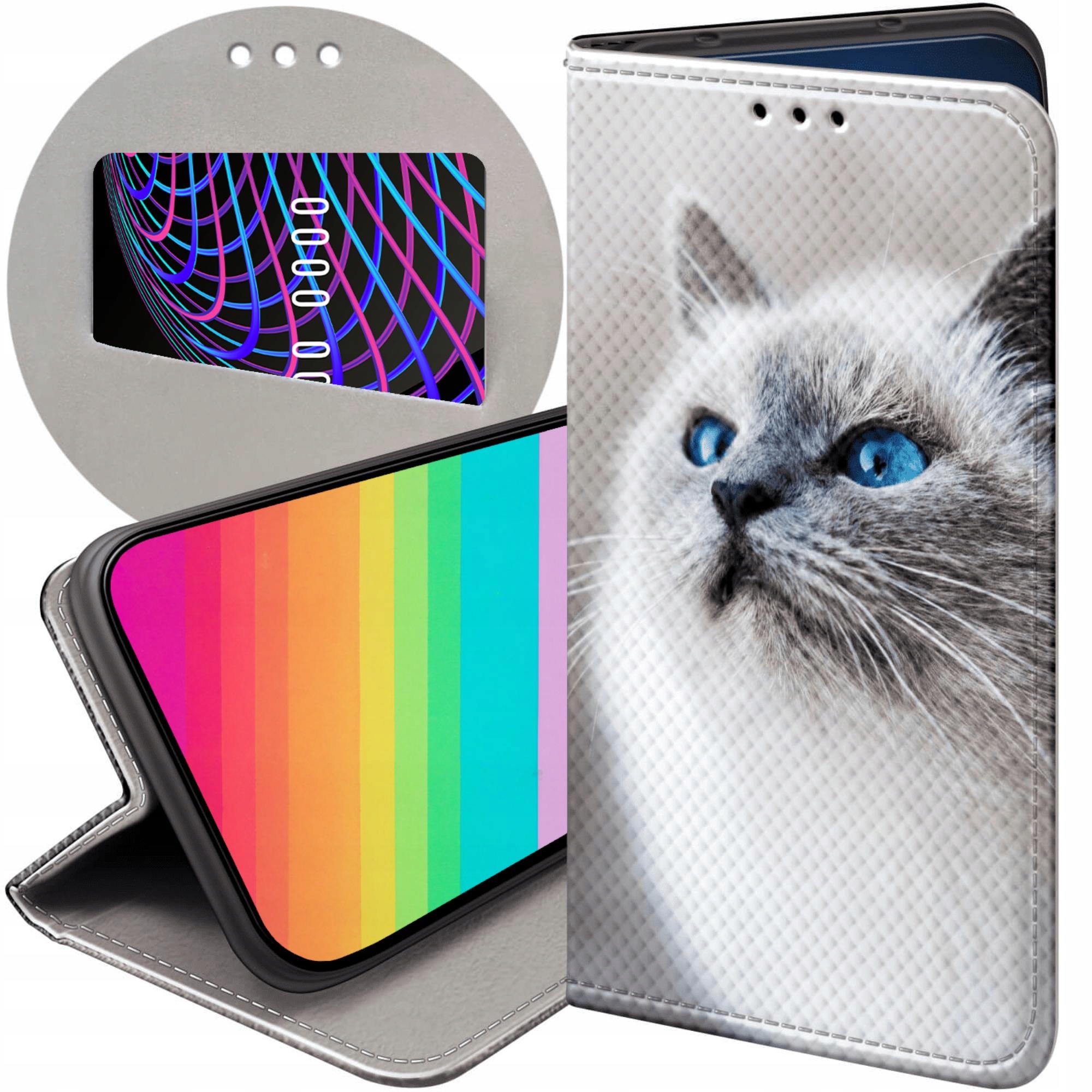 Etui Z Klapką Do Honor MAGIC7 Pro Animals Zdjęcia Zwierzęta Futerał