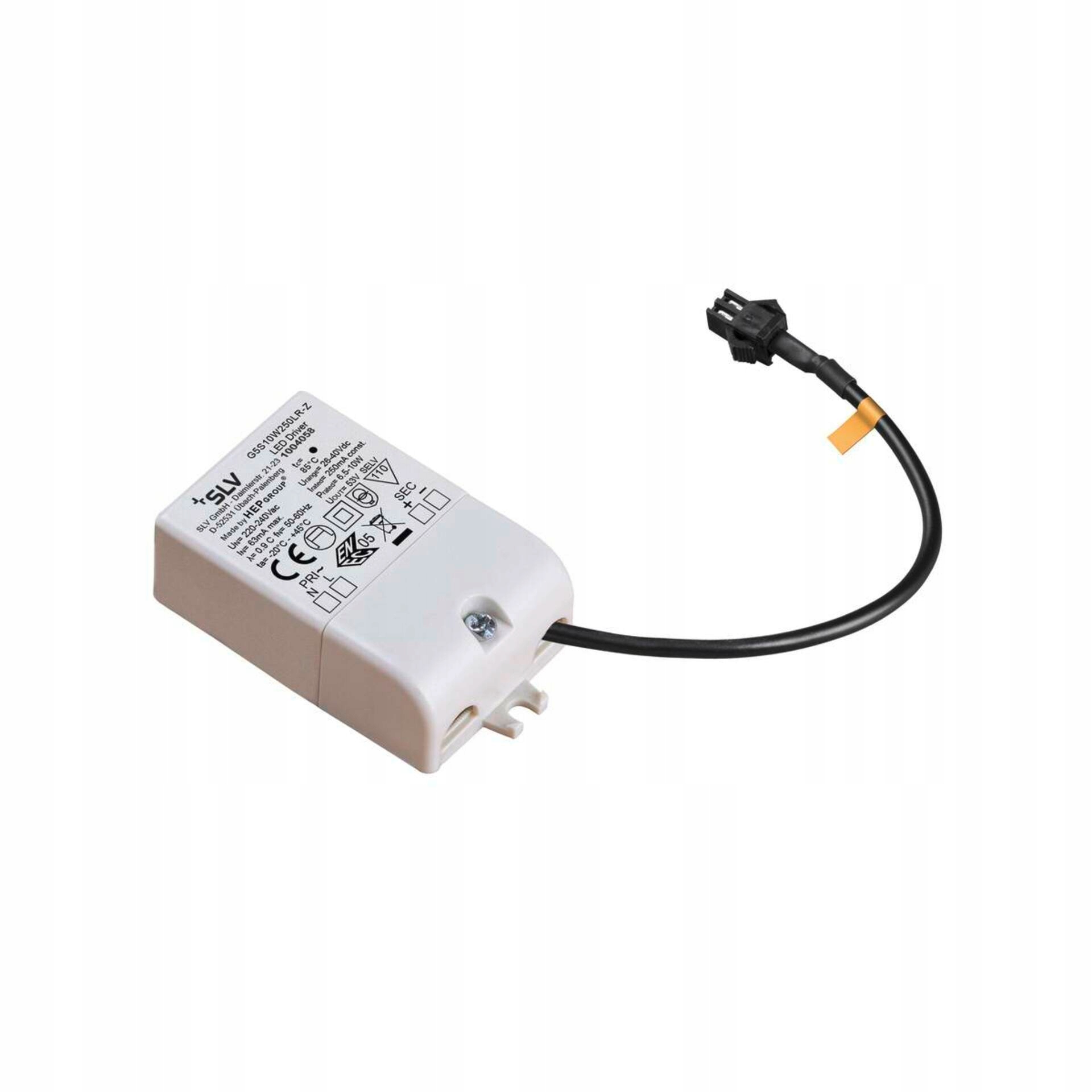 Led driver Slv 6,5-10 W 250 mA bílý napájecí zdroj