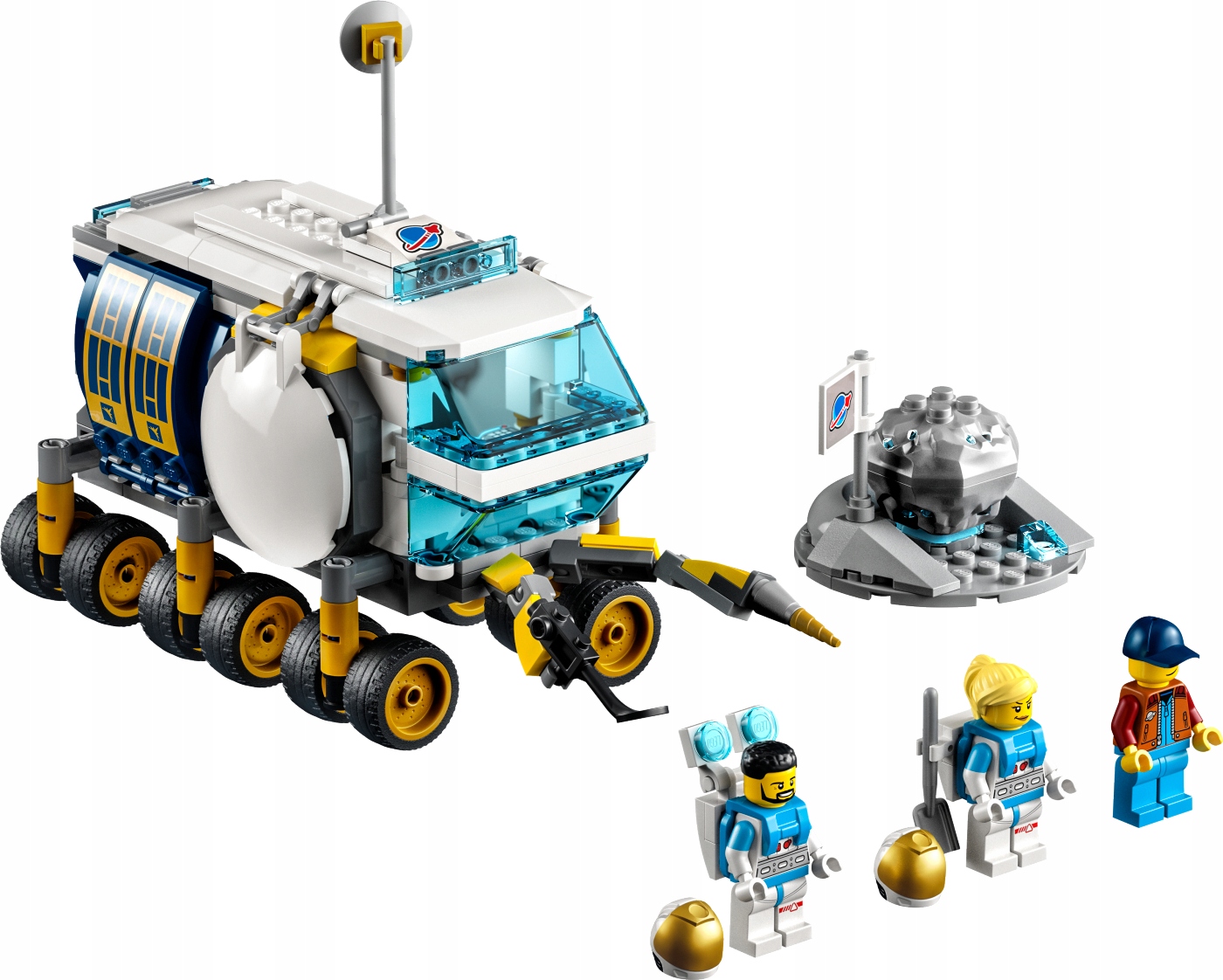 LEGO CITY ŁAZIK KSIĘŻYCOWY MISJA NASA METEORYT HIT Numer produktu 603488