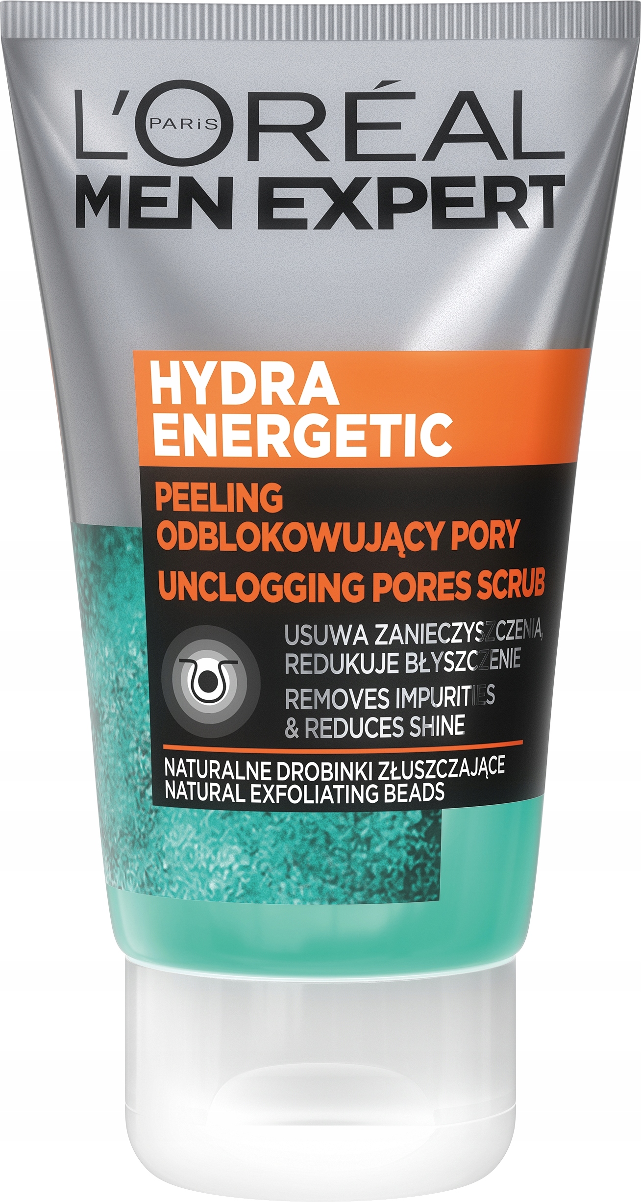 Peeling Do Twarzy Dla Mężczyzn Odblokowujący Pory Loreal Men Expert 100ml