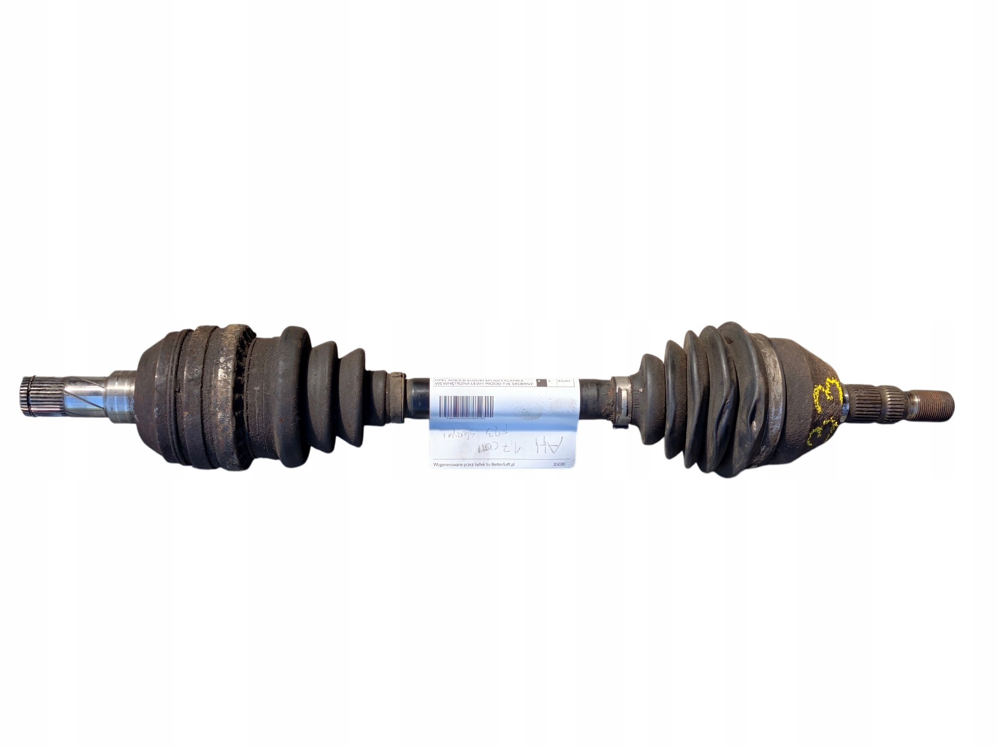 OPEL ASTRA H III 1.7 CDTI semi-axis short. left PO33
