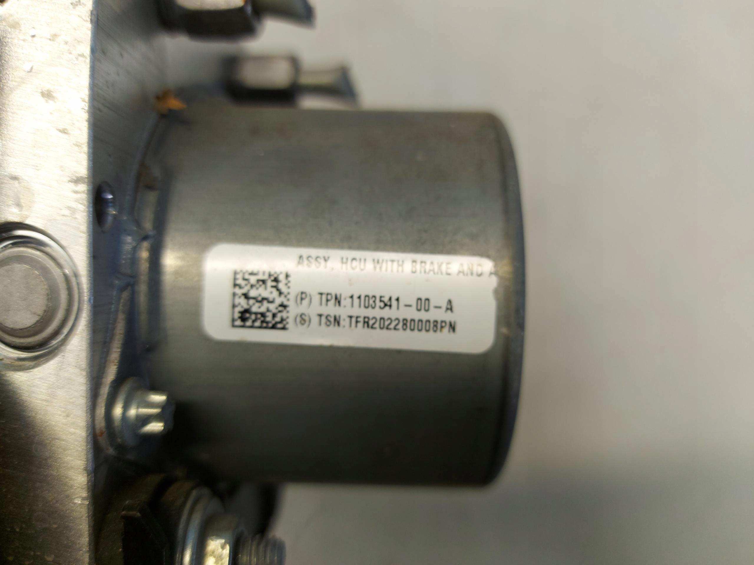 TESLA MODEL 3 brake booster control unit abs