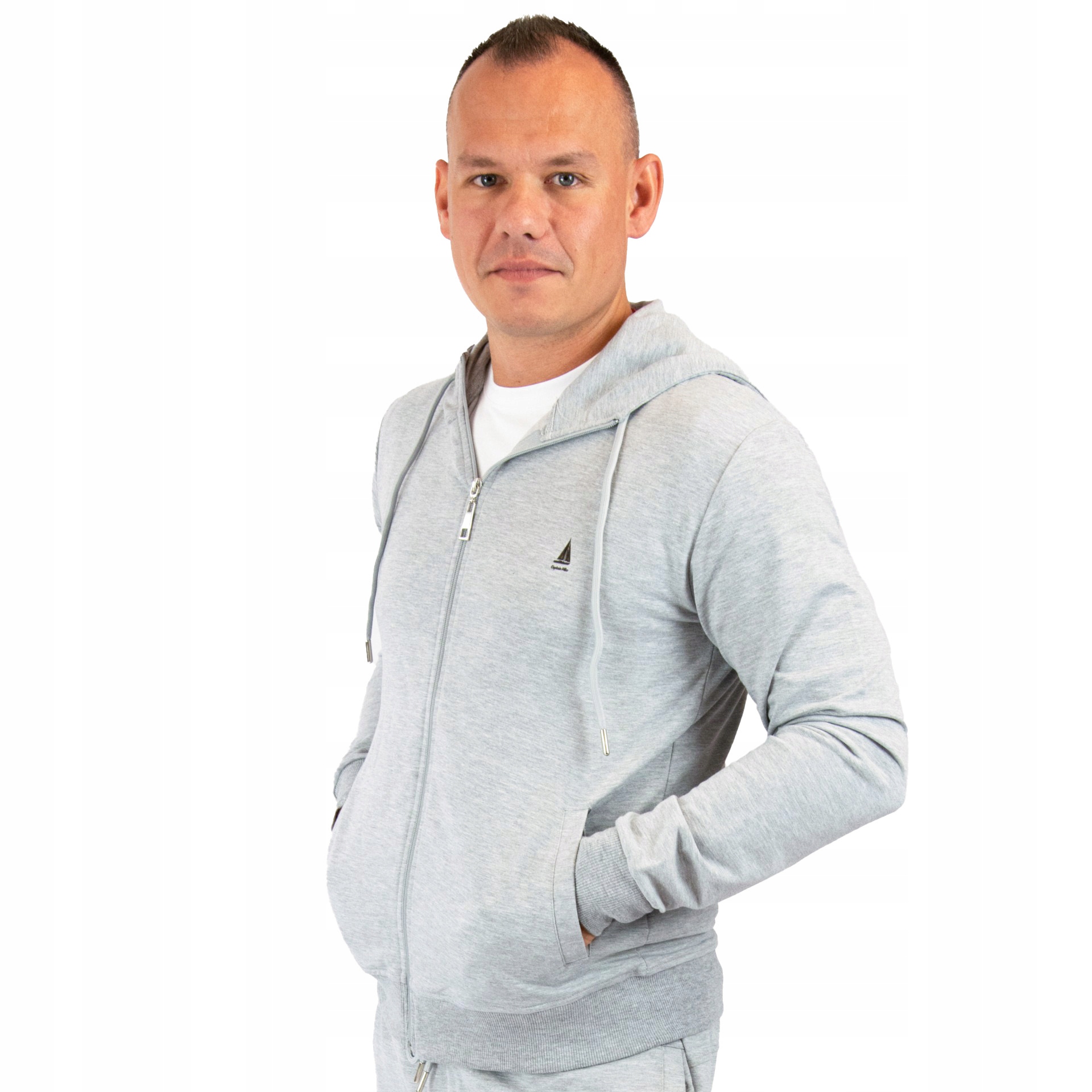 Tepláková mikina s kapucí Captain Mike L