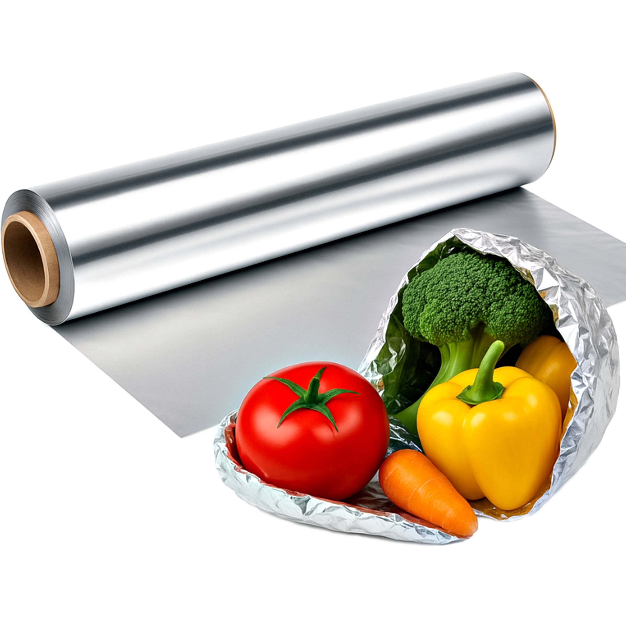 Профессиональная пищевая алюминиевая фольга толщиной 60 м