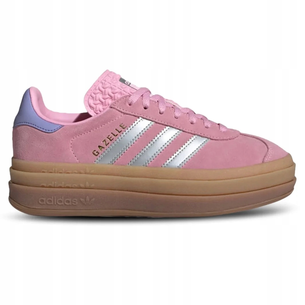 Dámské boty Adidas Gazelle JH5539 Gs růžové kožené tenisky 38 2/3