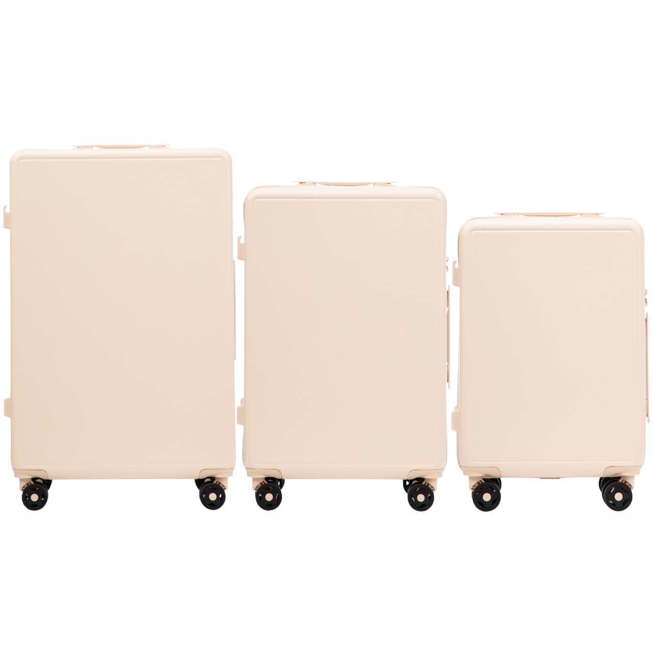 Sada 3 kufrů Wings Cestovní zavazadlo Registrovaná sada na kolečkách Abs