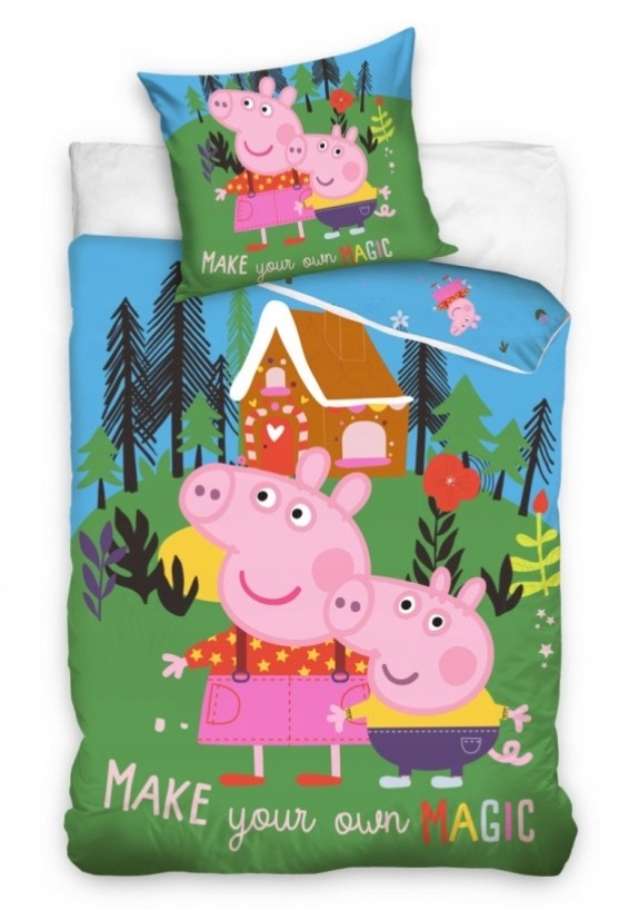 

Pościel Świnka Peppa Pepa George 140X200