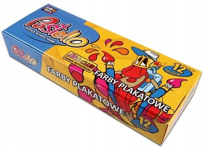 

Farby Plakatowe Po 20 ml Pastello