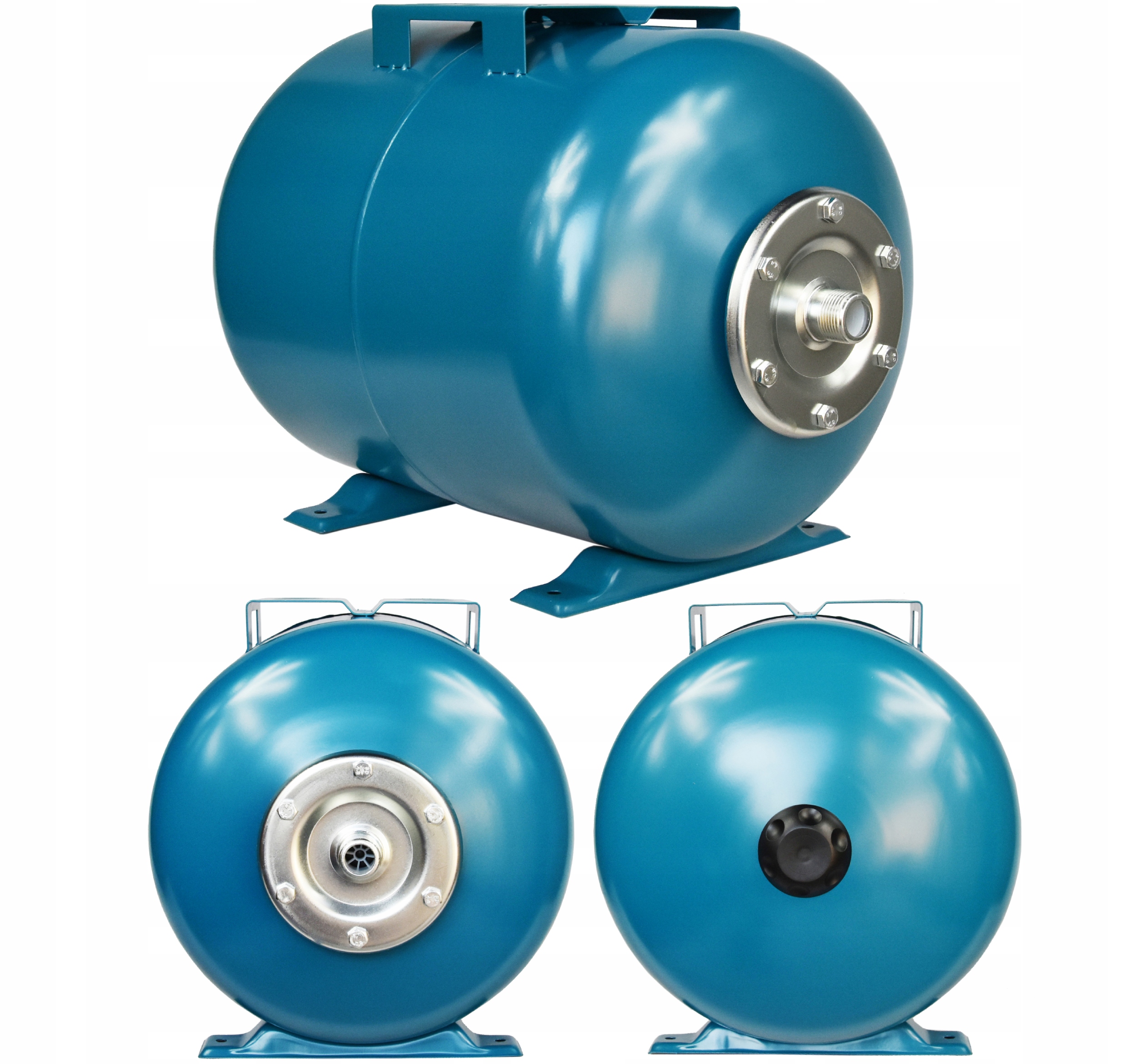 Zbiornik Przeponowy 50L Hydroforowy Hydrofor Stal Węglowa Do Pompy Wody