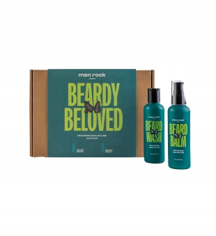 Men Rock Duo Awakening Sicilian Lime Beard Kit Zestaw do pielęgnacji brody