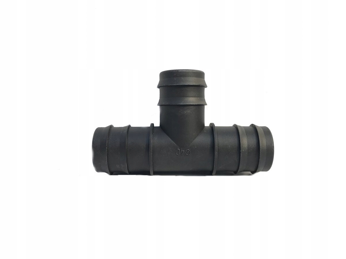 

Trójnik plastikowy wciskany na wąż fi 40mm