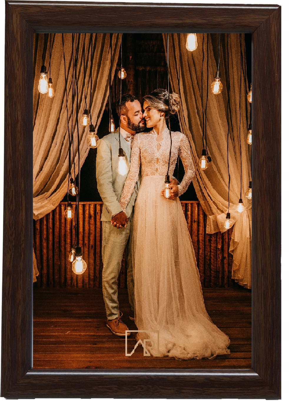 

Ramka na zdjęcie 13x18 brązowa Aura Klasyk