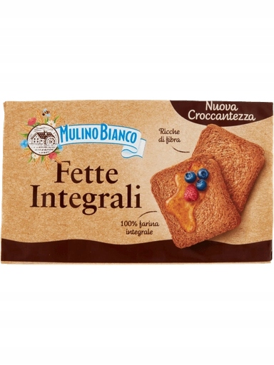 Levně 3x Celozrné suchárky Fette Integrali 630 g Mulino Bianco