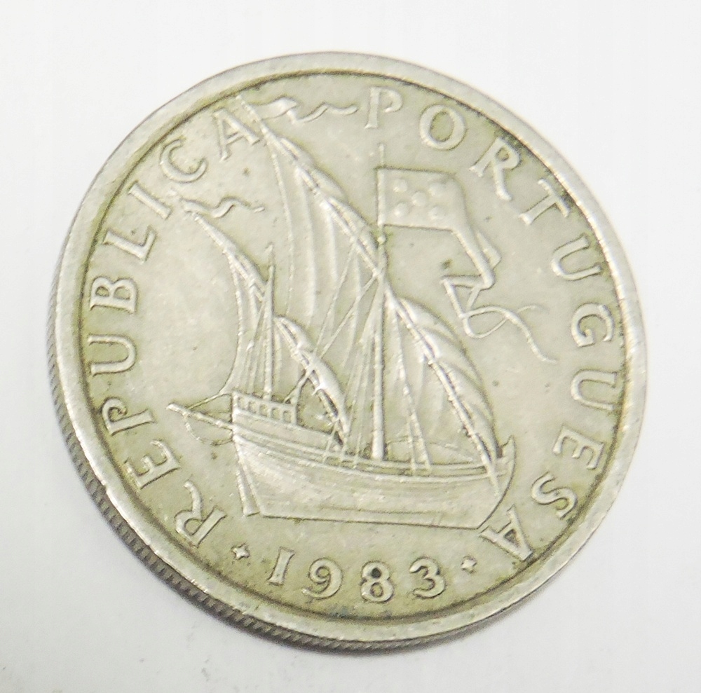 PORTUGALIA 5 eskudo 1983