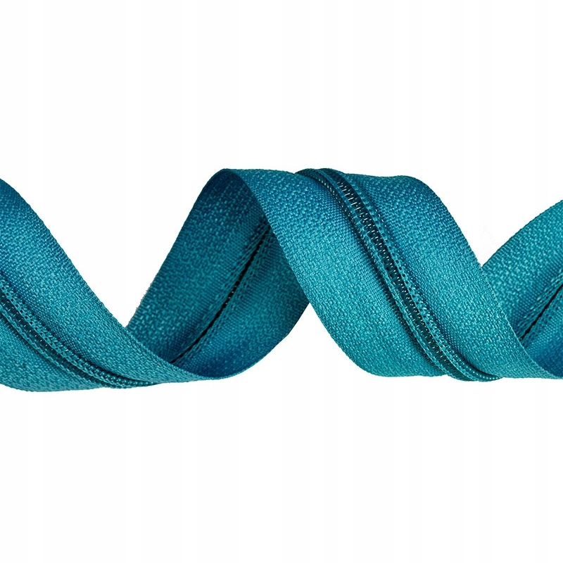 Taśma Suwakowa Zamek 3 MM Spirala Suwaki Turkusowa