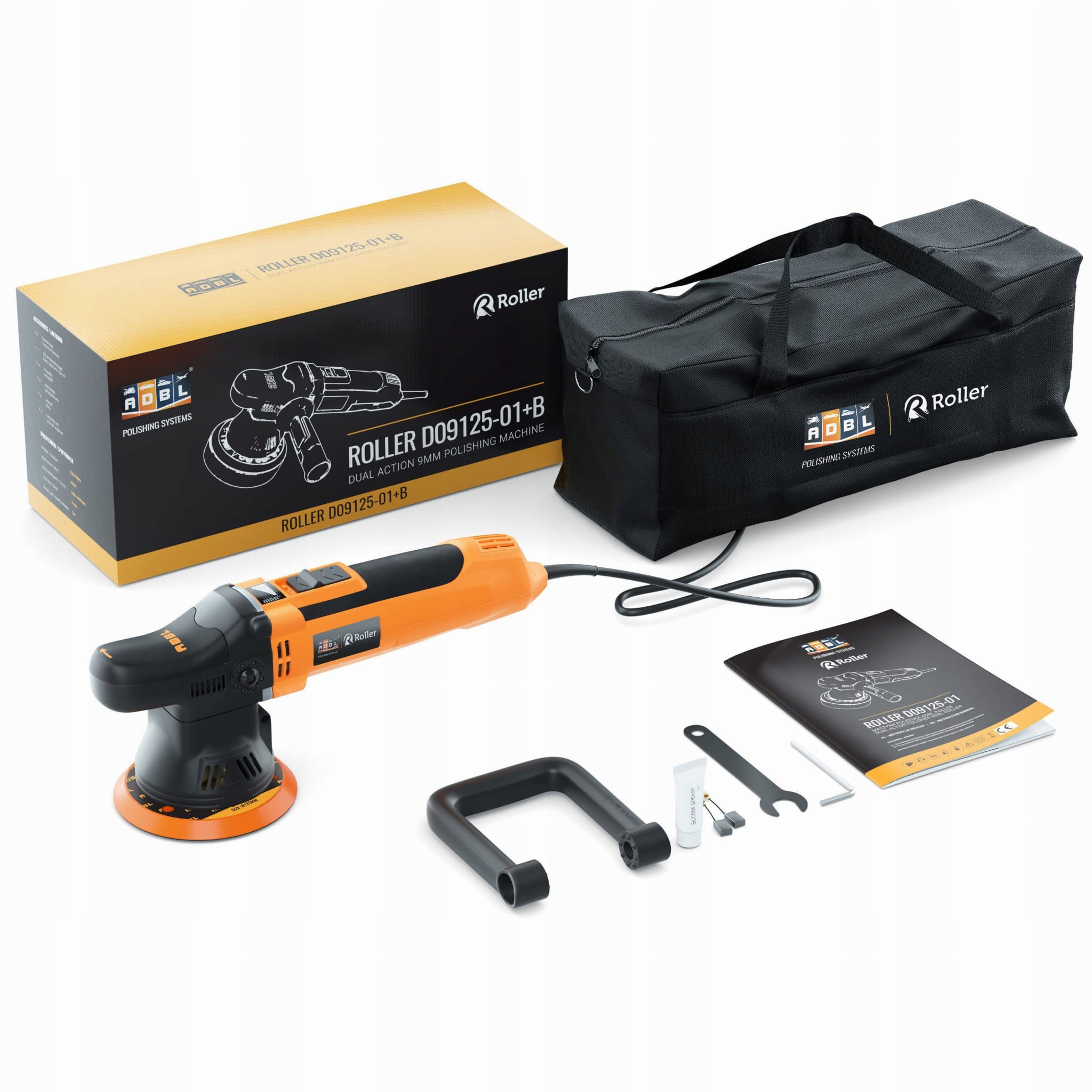 ADBL Roller DA09125-01+B Maszyna polerska DA 9mm