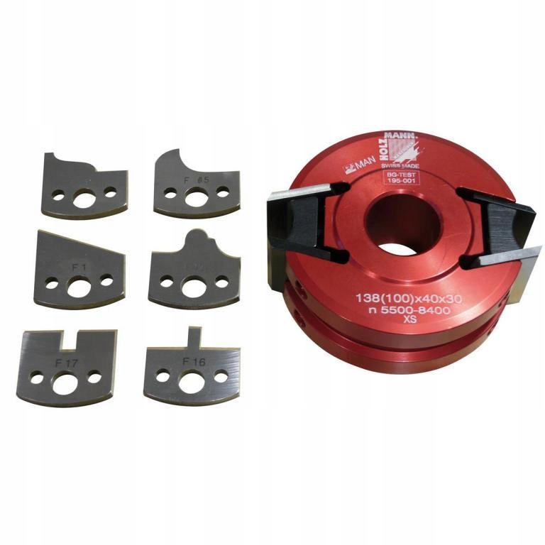 Frez walcowy profilujący Holzmann 100x40x30 ZESTAW Rodzaj frezu walcowy