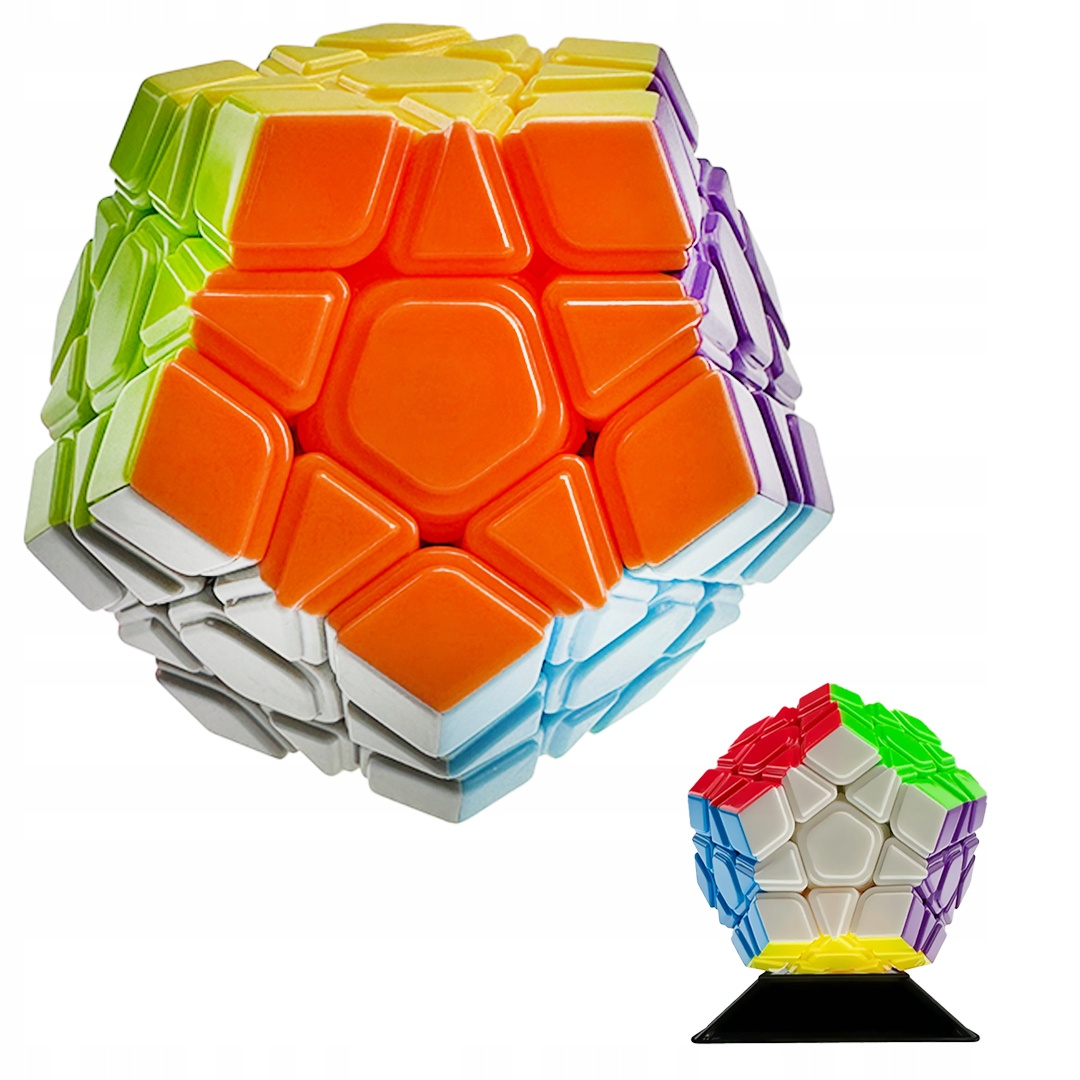 ZESTAW Kostka 4x4 + SKEWB + MEGAMINX ORYGINALNA Materiał plastik