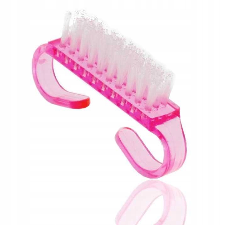 

Szczoteczka do manicure i pyłu mała różowa