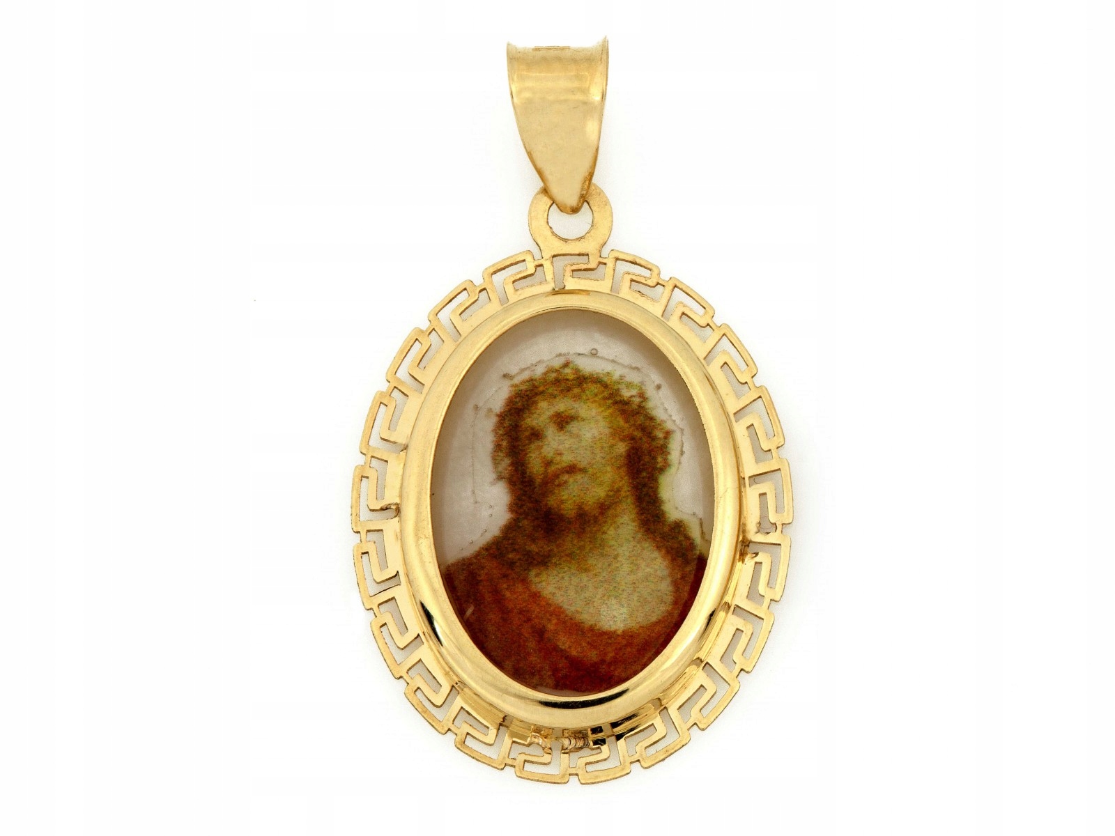 Zlatý přívěsek pro ženu 585 s Ježíšem 14kt, módní vzor