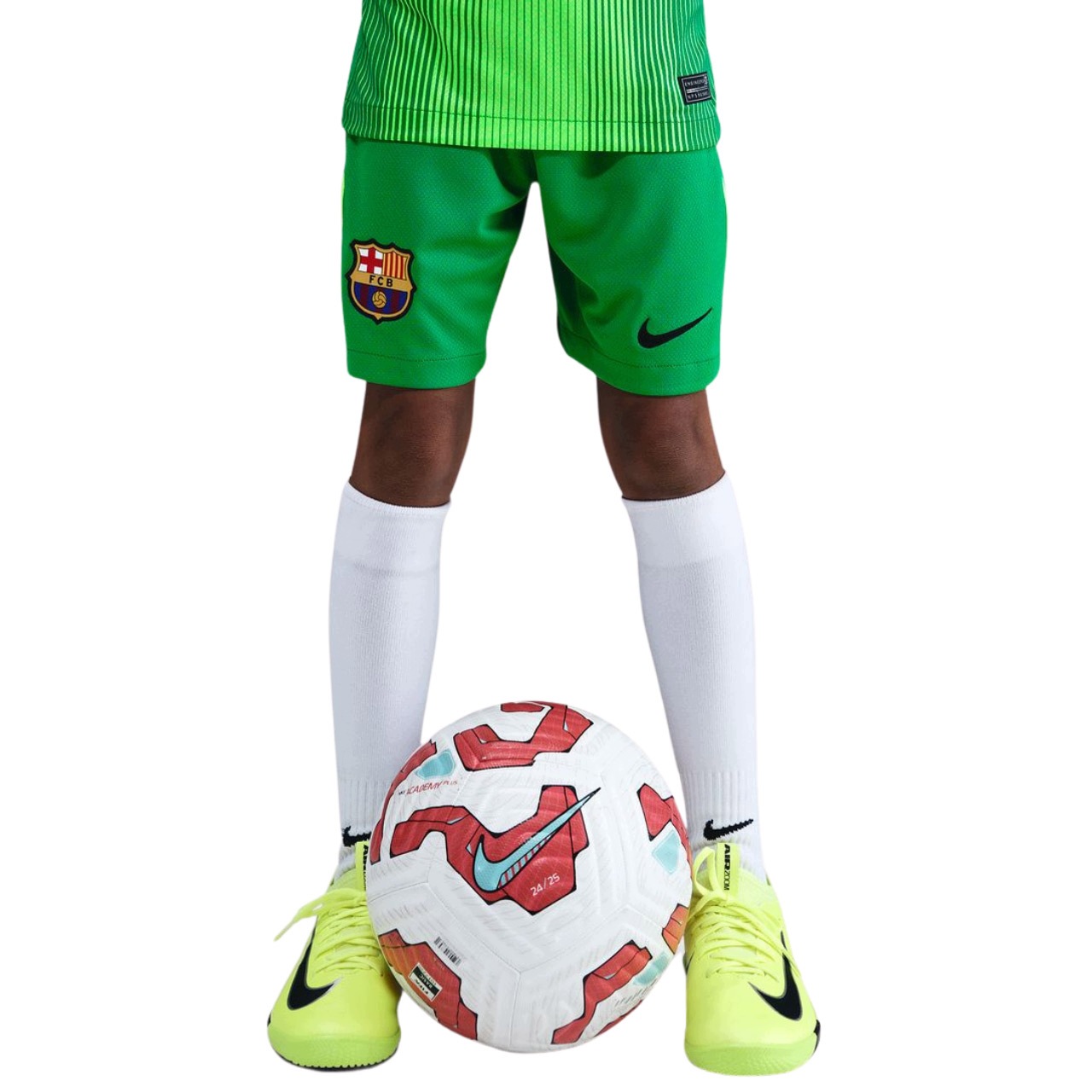 Kraťasy Nike Fc Barcelona 2025/26 Stadium Goalkeeper zelené Hq