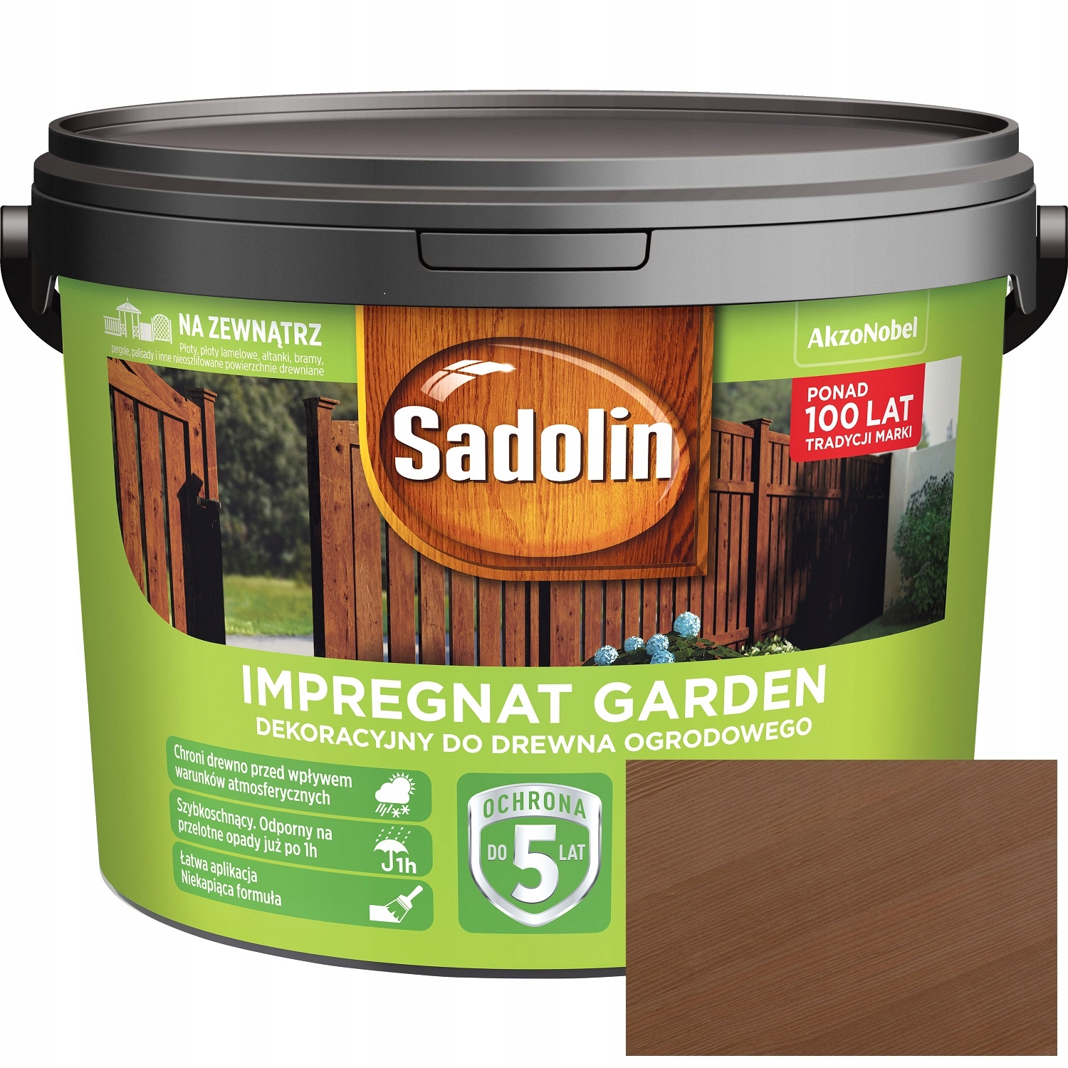 Sadolin Impregnat Garden Orzech Włoski 9L