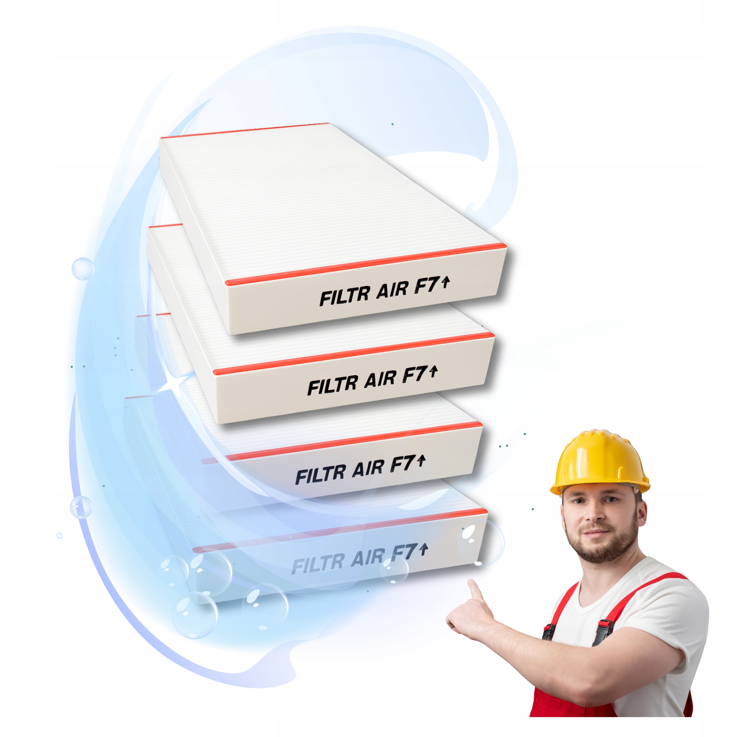 Filter Komfovent Domekt R 450 V F7 (C6) do 2020 Váš domov Váš vzduch