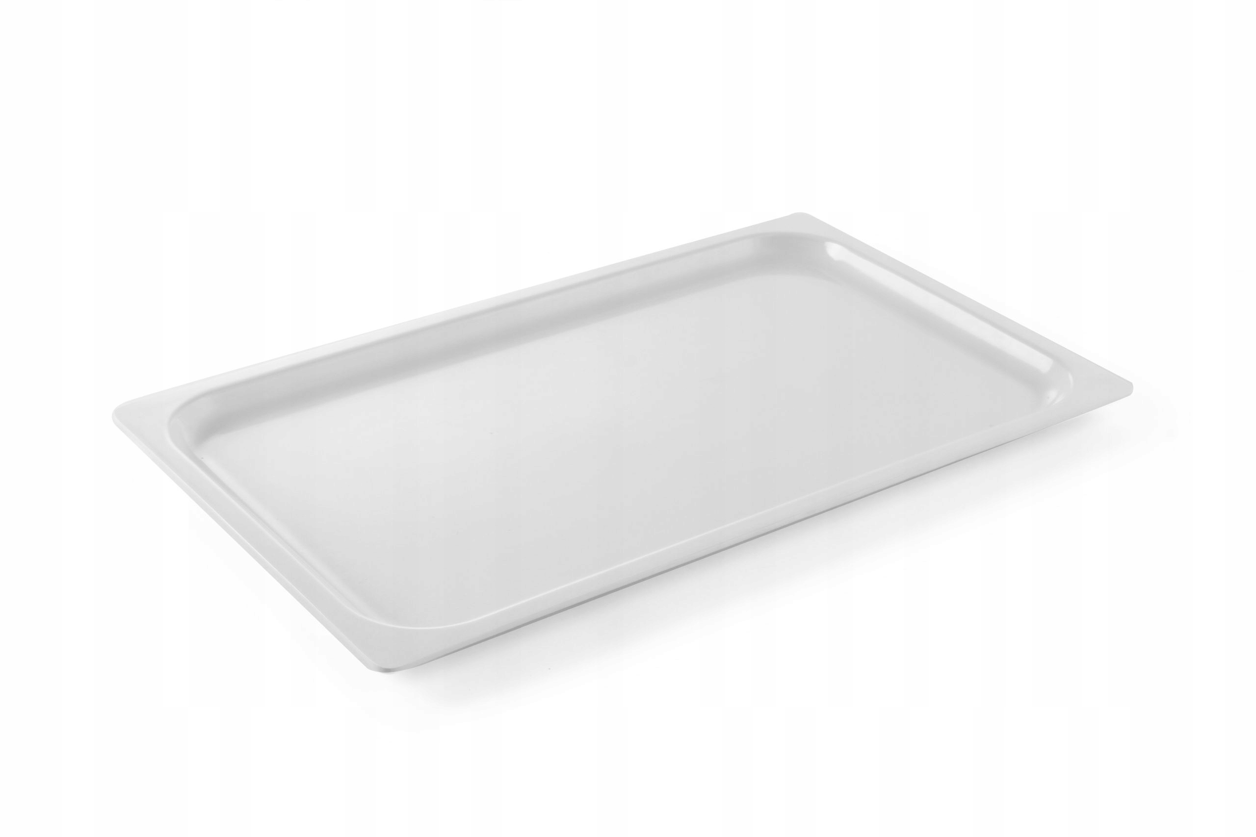 Podnos na prezentaci pokrmů a potravin Hendi 530 x 325 mm Gn 1/1 bílý