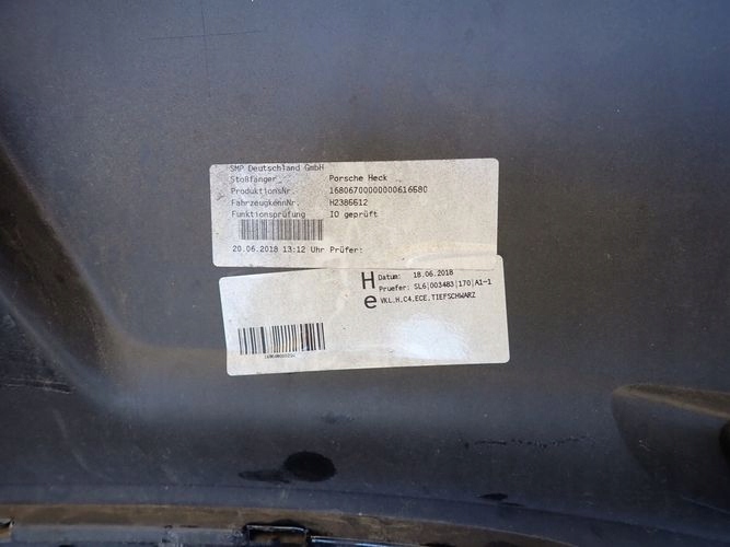 PORSCHE CARRERA GTS 911 bumper rear rear part