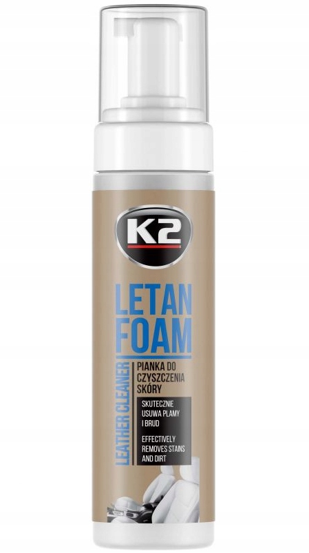 

K2 Letan Foam Pianka Do Czyszczenia Skóry 200ml