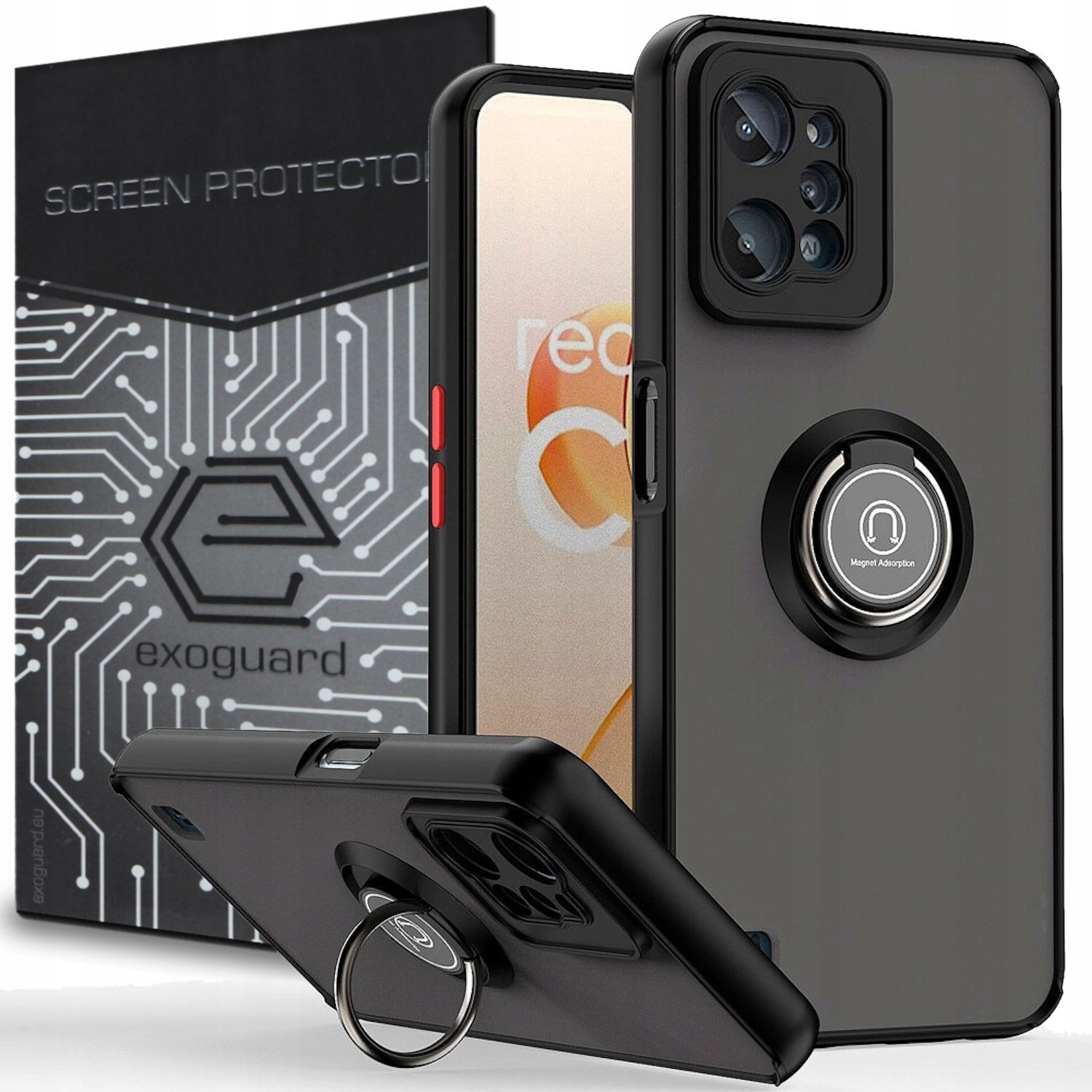 

Case Etui Pancerne Obudowa+szkło do Realme C31