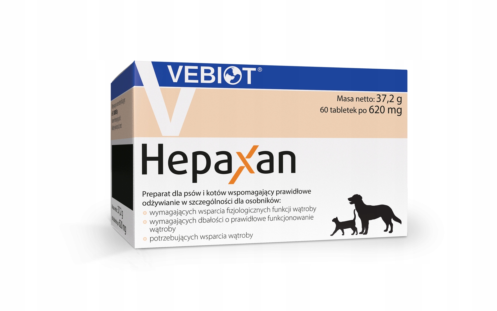 Vebiot Hepaxan doplněk stravy pro psa 60 tablet