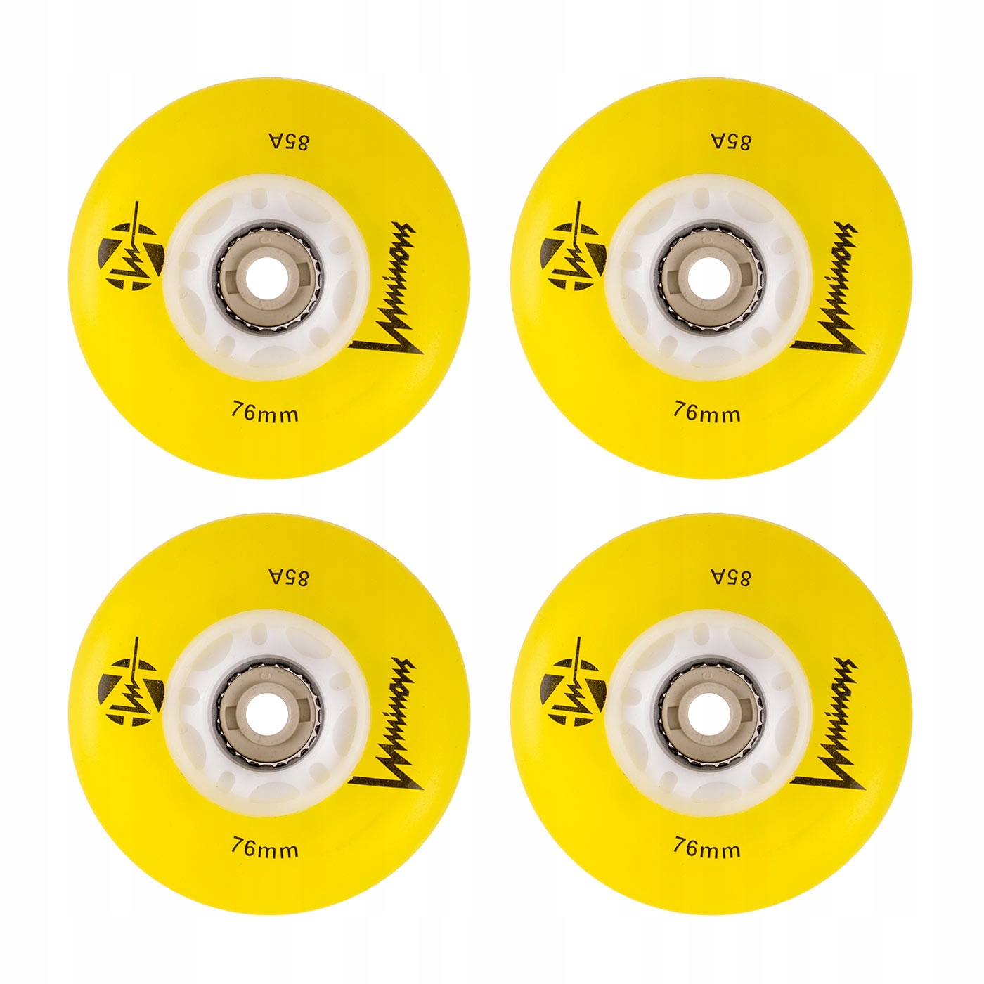 ŚWIECĄCE KÓŁKA DO ROLEK LUMINOUS LED 76MM/85A 4SZT