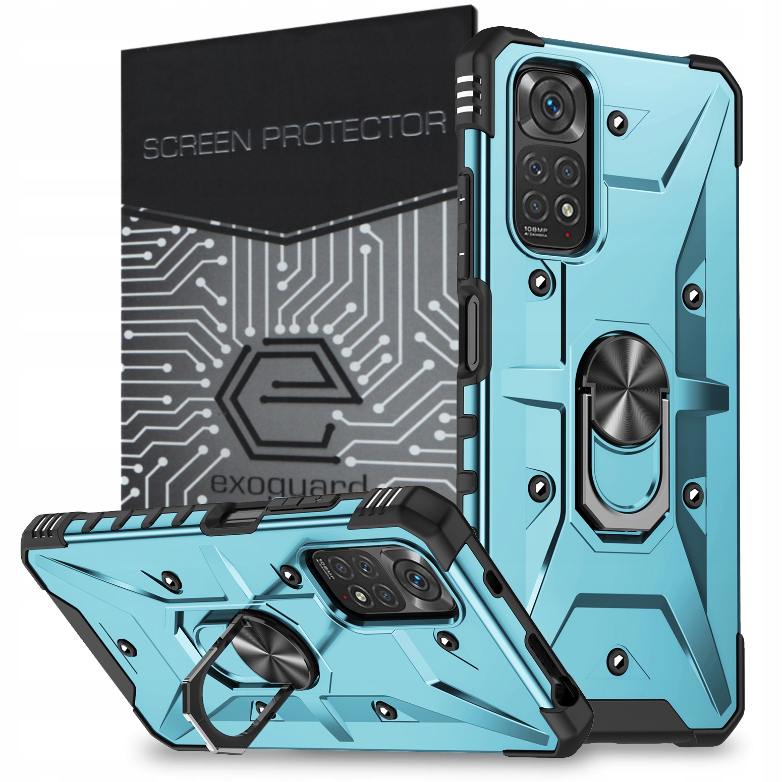 

Etui Pancerne+szkło do Xiaomi Redmi Note 11 11S