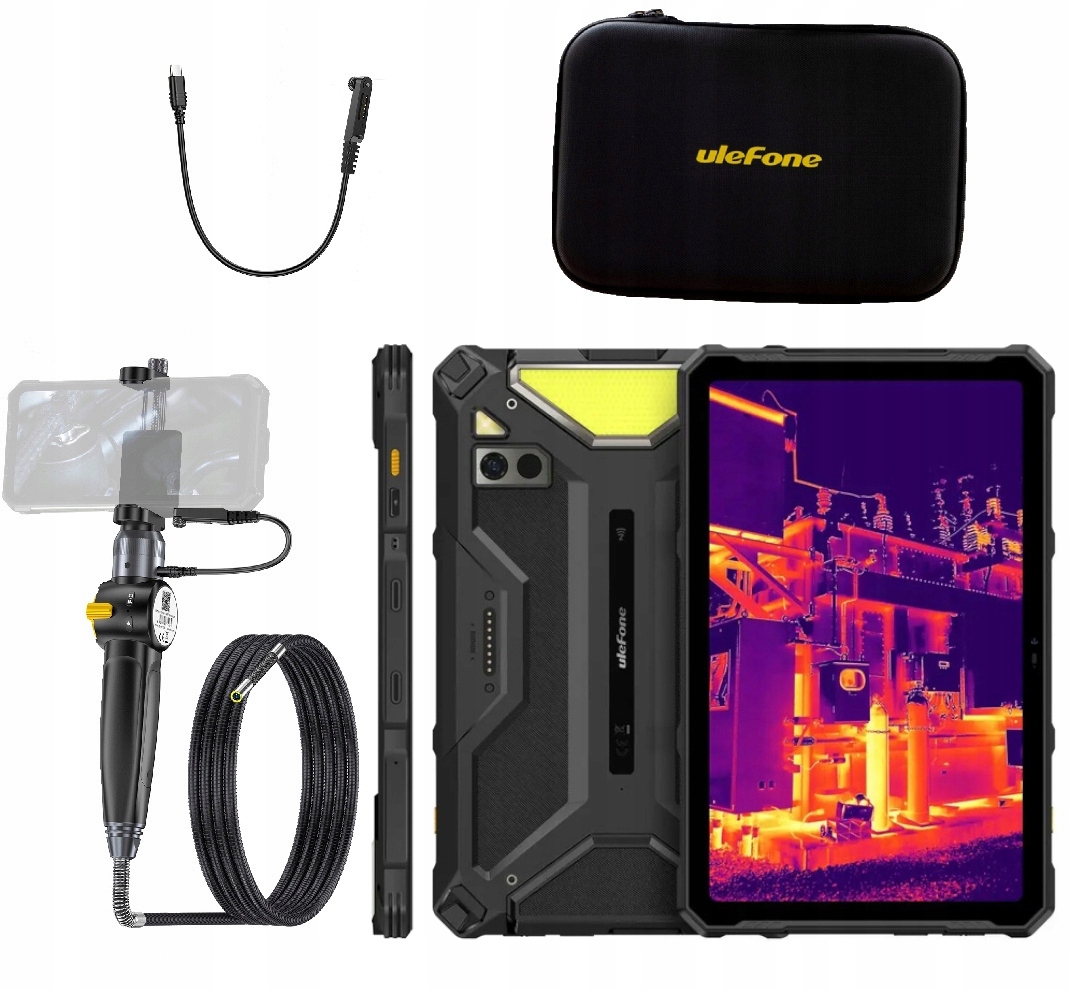 Tablet Ulefone Armor Pad 4 Ultra Thermal 8GB/256GB Termowizja Endoskop EC03