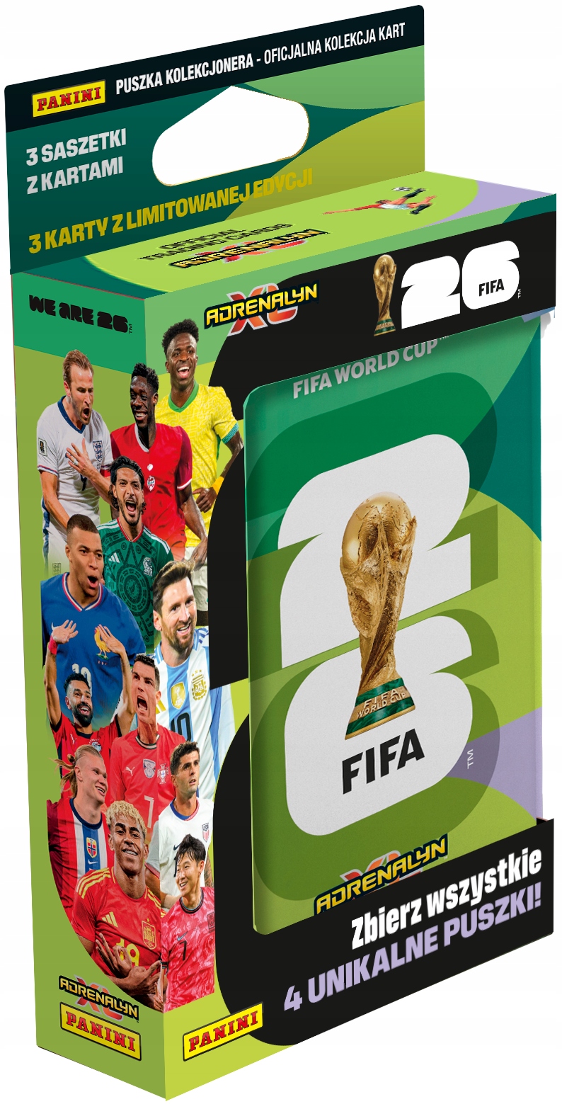 PANINI FIFA WORLD CUP AXL 2026 MINI PUSZKA KOLEKCJONERA