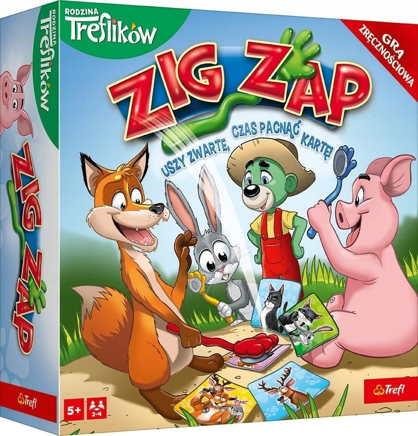 Gra Zig Zap Rodzina Treflików 02821