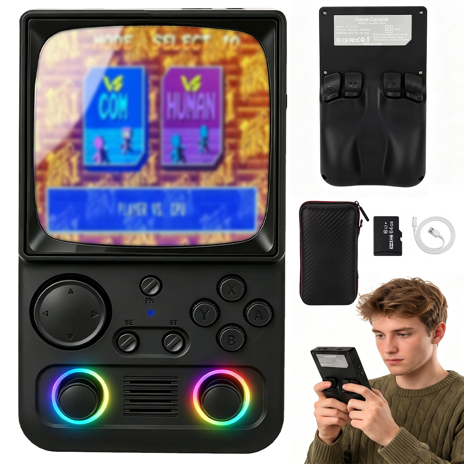 Konsola Do Gier Przenośna Mini Retro Gra Elektroniczna 4.0