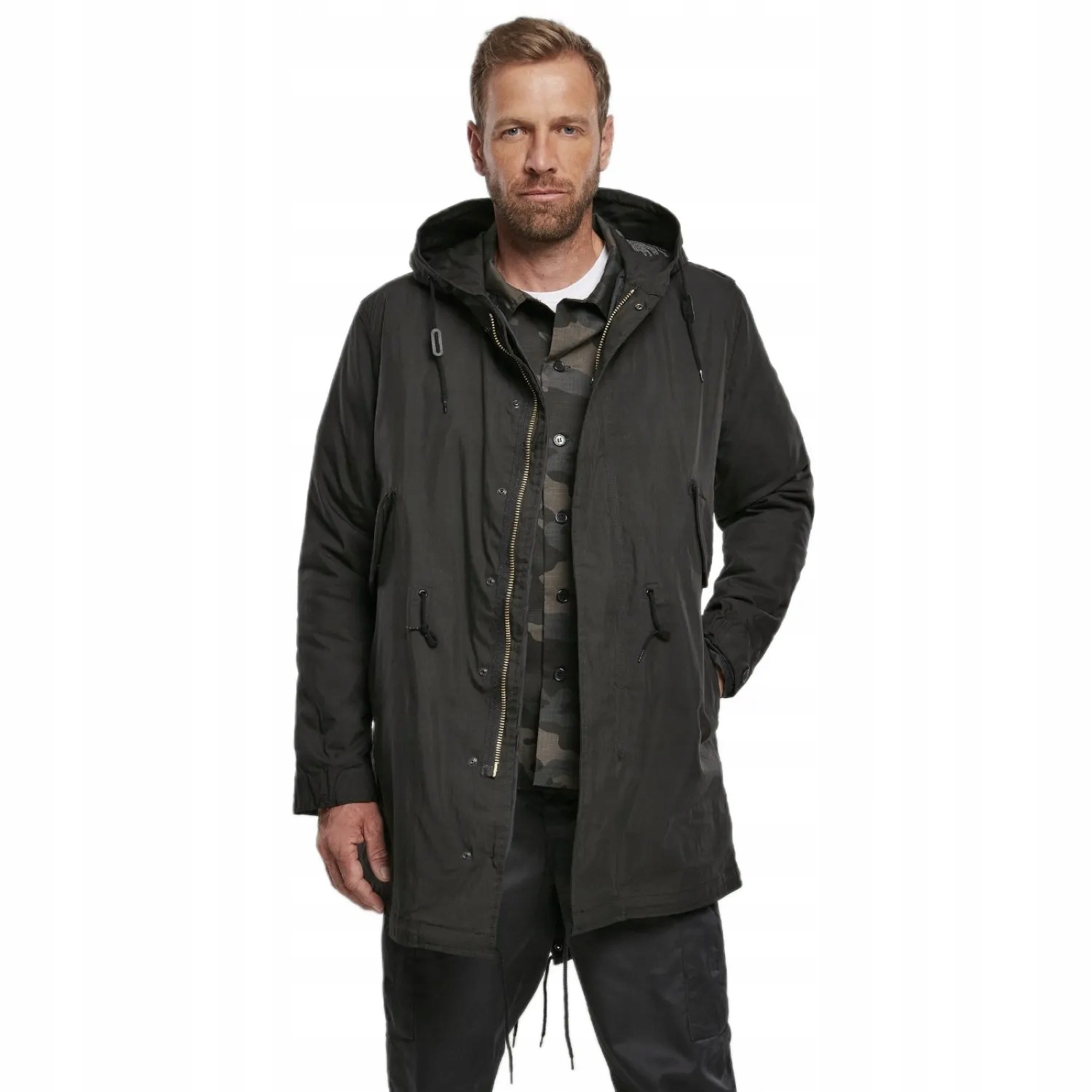 Bunda Brandit Us Parka M51 černá 4XL [4XL]