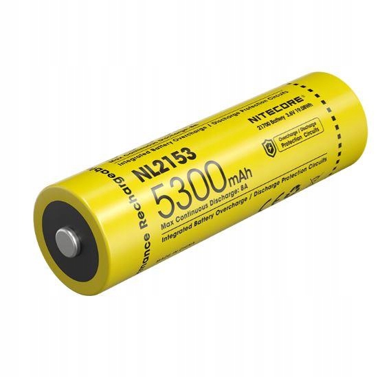 Baterie Nabíjecí Baterie – článek Nitecore NL2153 Li-Ion 21700 3,6V 8A (5300 mAh)