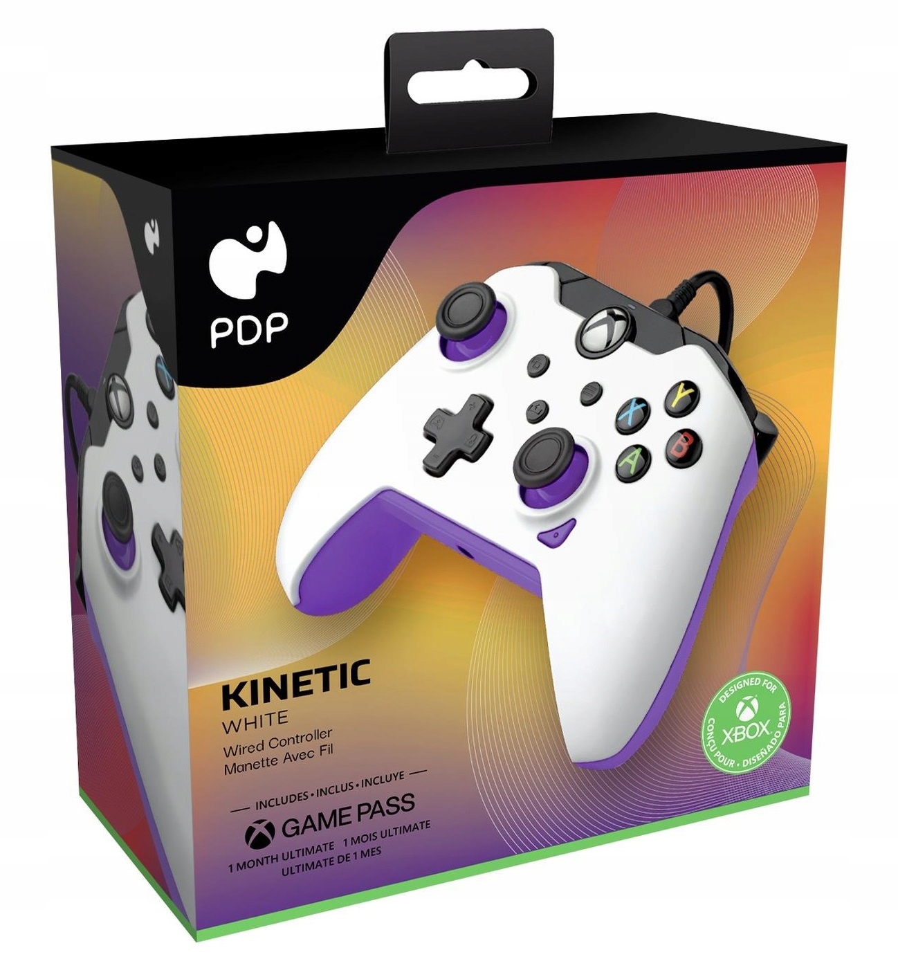 Pad przewodowy PDP Kinetic White