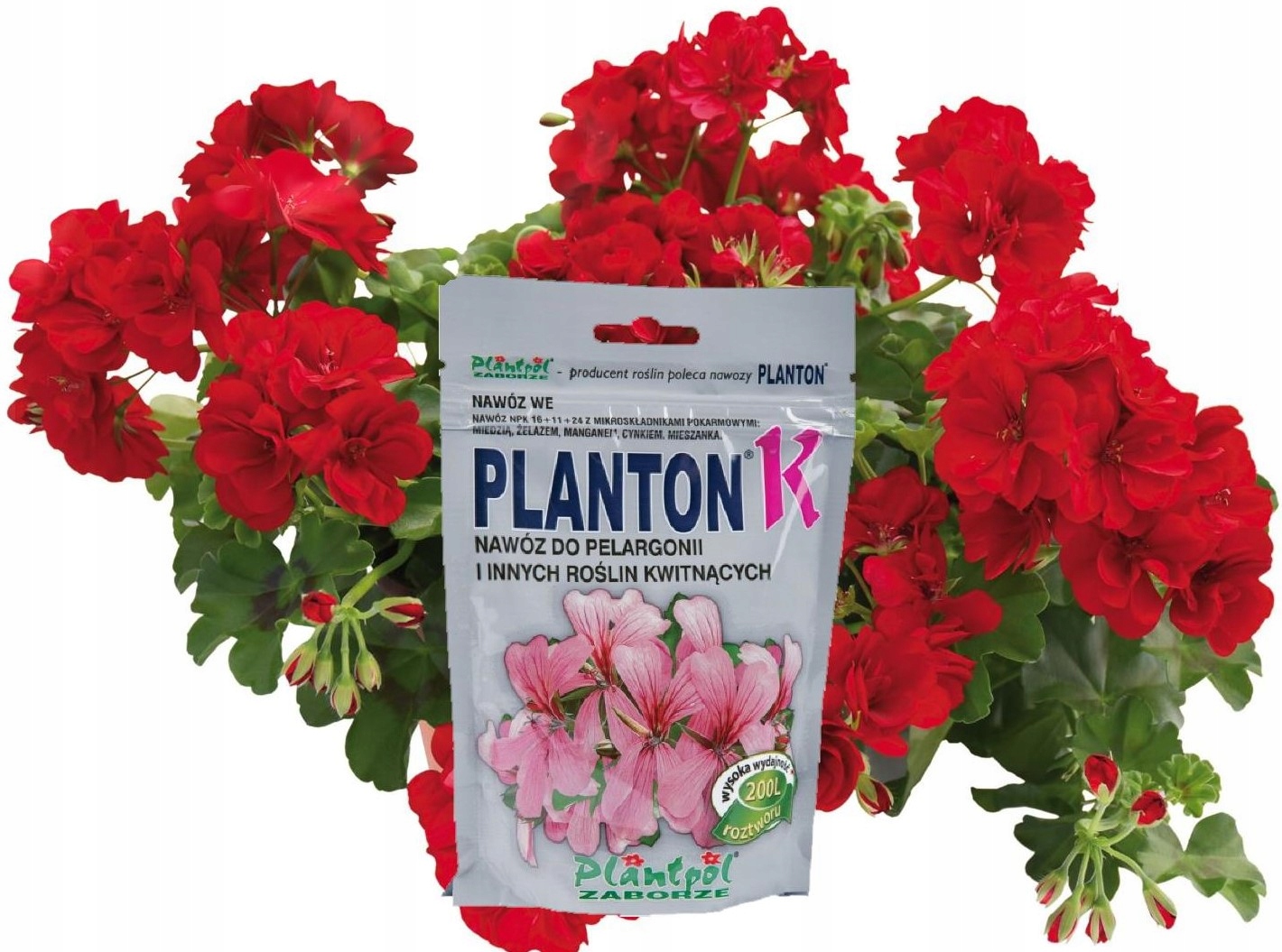 

Nawóz Do Pelargonii I Roślin Kwitnących Planton K